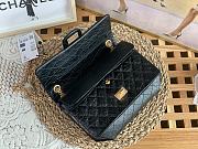 Chanel Reissue Flap Bag Black Size 24 cm - 5