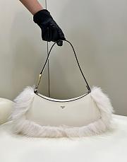 Fendi O’lock Swing White Bag Size 32 x 6 x 12 cm - 1