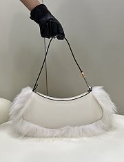 Fendi O’lock Swing White Bag Size 32 x 6 x 12 cm - 3