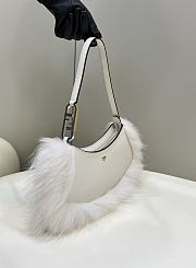 Fendi O’lock Swing White Bag Size 32 x 6 x 12 cm - 2