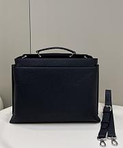 Fendi Men Peekaboo Handbag Black Size 41 x 13 x 29 cm - 2