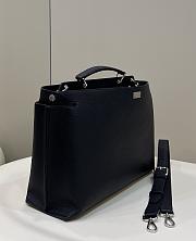 Fendi Men Peekaboo Handbag Black Size 41 x 13 x 29 cm - 3