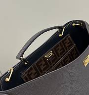 Fendi Men Peekaboo Handbag Brown Size 41 x 13 x 29 cm - 6