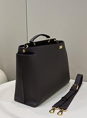 Fendi Men Peekaboo Handbag Brown Size 41 x 13 x 29 cm - 2