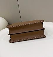 Fendi Medium Peekaboo Bag Brown Size 27 × 11 × 22 cm - 4