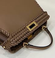Fendi Medium Peekaboo Bag Brown Size 27 × 11 × 22 cm - 6