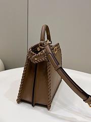 Fendi Medium Peekaboo Bag Brown Size 27 × 11 × 22 cm - 2
