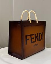 Fendi Sunshine Shopper Tote Brown Size 40 × 17 × 37 cm - 6