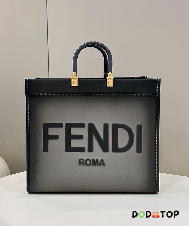 Fendi Sunshine Shopper Tote Black Size 40 × 17 × 37 cm - 1