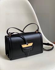 Loewe Barcelona Bag Black Leather Bag Size 24 x 15 x 9 cm - 2
