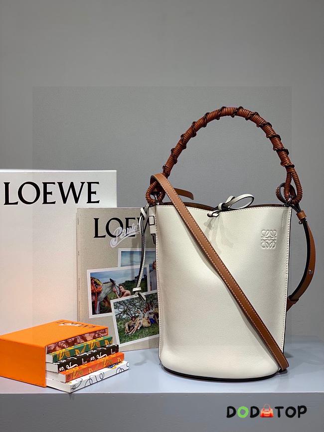 Loewe Large Braided Wrist Bucket Bag Size 28 x 19 x 14 cm - 1