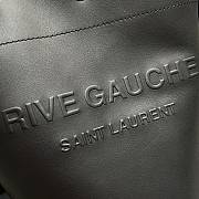 YSL Rive Gauche Bucket Bag Black Size 20 x 30 x 28.5 cm - 3