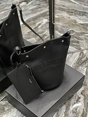 YSL Rive Gauche Bucket Bag Black Size 20 x 30 x 28.5 cm - 2