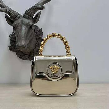 Valentino Women La Medusa Mini Bag Gold Size 16 x 6 x 12 cm