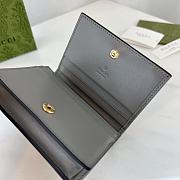 Gucci Card Case Gray Size 11 x 8.5 x 3 cm - 4