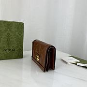 Gucci Card Case Brown Size 11 x 8.5 x 3 cm - 6