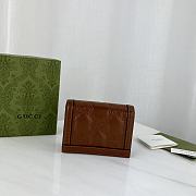 Gucci Card Case Brown Size 11 x 8.5 x 3 cm - 3