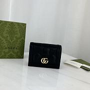 Gucci Card Case Black Size 11 x 8.5 x 3 cm - 1