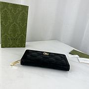 Gucci Long Zipper Wallet Black Size 19.5 x 11 x 3 cm - 6