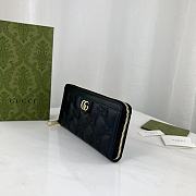 Gucci Long Zipper Wallet Black Size 19.5 x 11 x 3 cm - 2