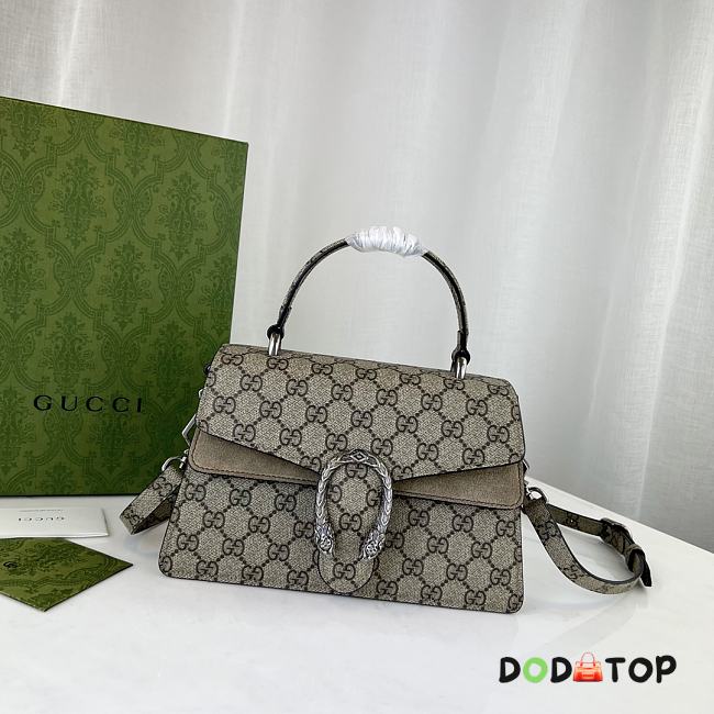  Gucci Small Dionysus Ebony Handbag Size 24.5 x 15.5 x 10 cm - 1