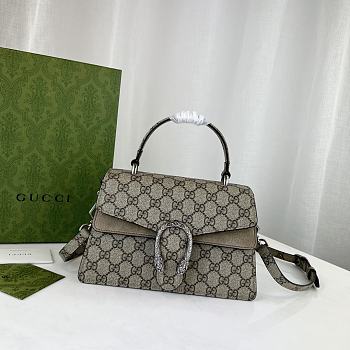  Gucci Small Dionysus Ebony Handbag Size 24.5 x 15.5 x 10 cm
