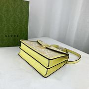 Gucci Double G Handbag Yellow Size 25 x 17.5 x 7 cm - 6
