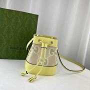 Gucci Mini Bucket Bag Yellow Size 15.5 x 19 x 9 cm - 1