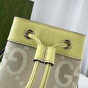 Gucci Mini Bucket Bag Yellow Size 15.5 x 19 x 9 cm - 4