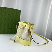 Gucci Mini Bucket Bag Yellow Size 15.5 x 19 x 9 cm - 3