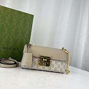 Gucci Padlock Mini Shoulder Bag Beige Size 22 x 11.5 x 7.5 cm - 1