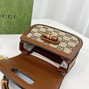 Gucci Bamboo 1947 Handbag Size 17 x 12.5 x 8 cm - 3