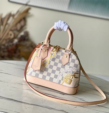 Louis Vuitton LV Alma BB Handbag N40472 Size 23.5 x 17.5 x 11.5 cm