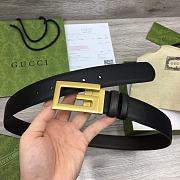Gucci Belt Gold/ Silver 3.5 cm - 1