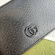 Gucci Marmont Black Wallet Size 14 x 7 cm - 3