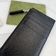 Gucci Marmont Black Wallet Size 14 x 7 cm - 2