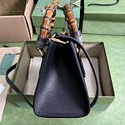 Gucci Diana Small Bamboo Shoulder Bag Black Size 27 x 15.5 x 11 cm - 6