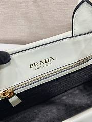 Prada Symbole Bag With Topstitching White Size 30 x 23 x 9 cm - 2