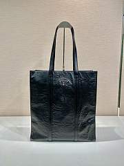 Prada Medium Antiqued Nappa Leather Tote Bag Size 36 x 39 x 13 cm - 1