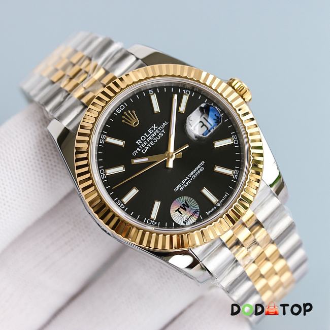 Rolex Datejust 41 Watch Black - 1