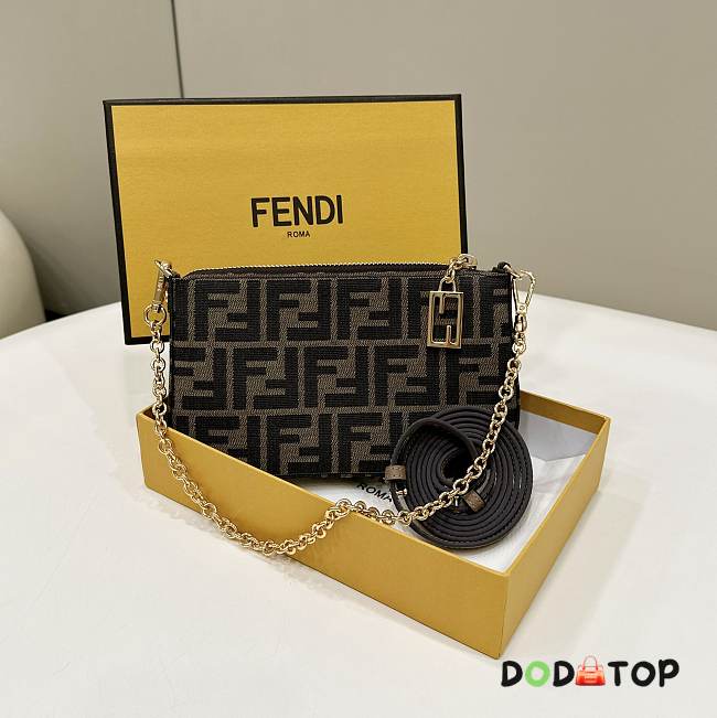 Fendi Baguette Clutch Bag Size 20 x 3 x 12 cm - 1