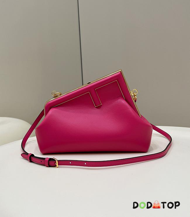 Fendi First Pink Bag Size 26 × 9.5 × 18 cm - 1