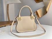 Chloe Marcie Small Double Carry Bag White Size 30 x 23 x 10 cm - 6