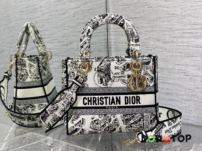 Dior Lady Princess Diana Size 24 x 11 x 20 cm - 1