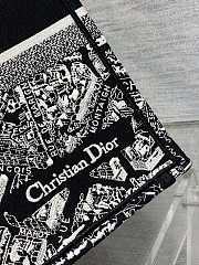 Dior Large Book Tote Plan De Paris Embroidery Size 42 x 18 x 35 cm - 5
