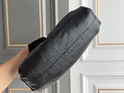Bottega Veneta Leather Pouch Black Bag Size 23 x 21 x 9 cm - 3
