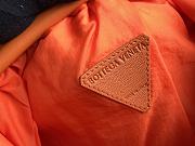 Bottega Veneta Leather Pouch Orange Bag Size 23 x 21 x 9 cm - 3