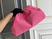 Bottega Veneta Leather Pouch Pink Bag Size 23 x 21 x 9 cm - 1