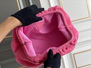 Bottega Veneta Leather Pouch Pink Bag Size 23 x 21 x 9 cm - 5