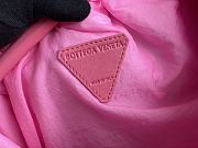 Bottega Veneta Leather Pouch Pink Bag Size 23 x 21 x 9 cm - 3
